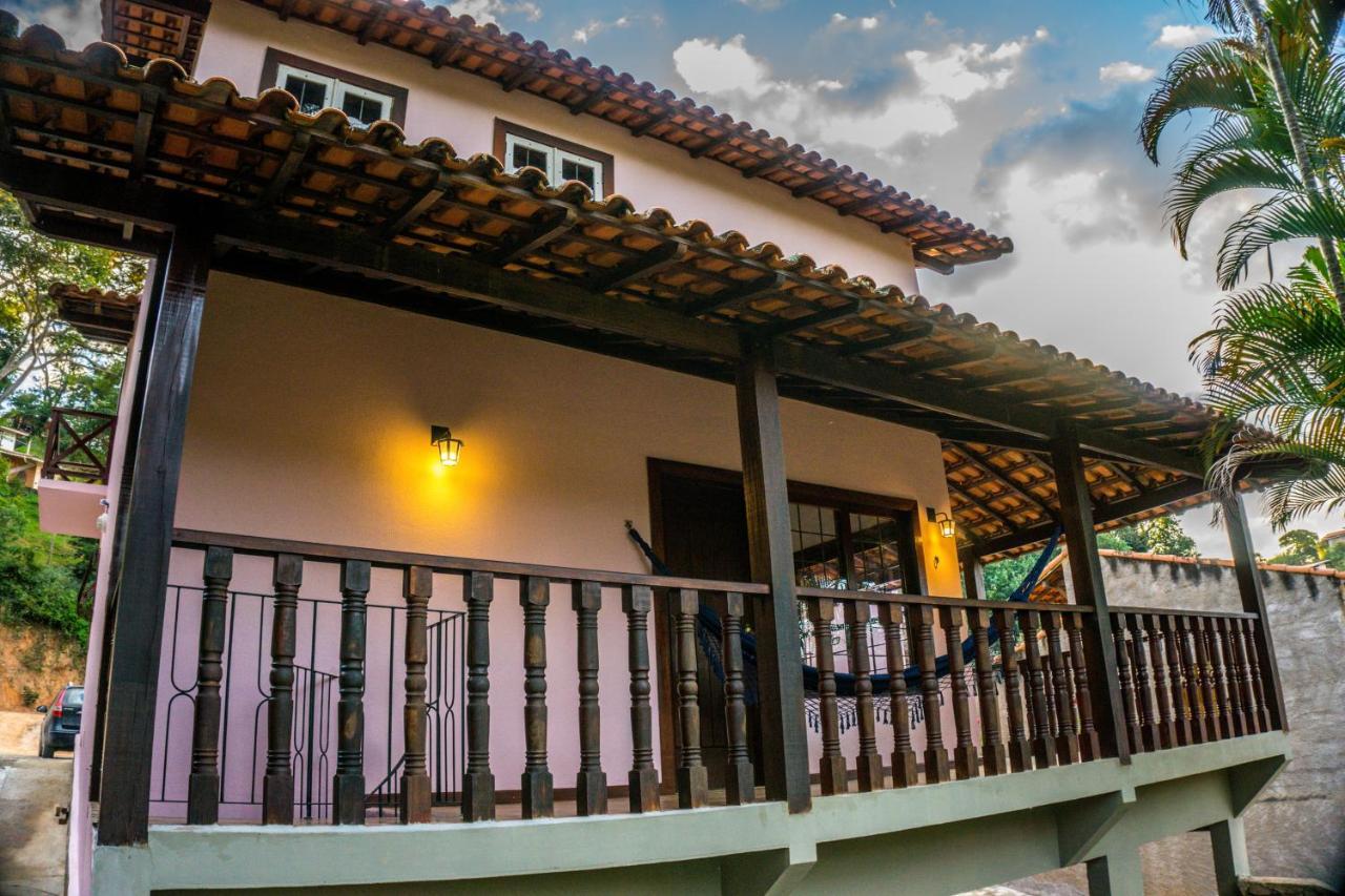 Casa Rosada Seu Refugio Na Serra Miguel Pereira Buitenkant foto