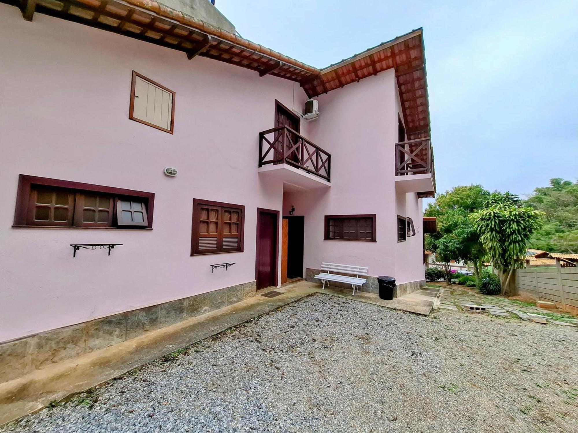 Casa Rosada Seu Refugio Na Serra Miguel Pereira Buitenkant foto